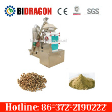 Stainless steel complete low heat spices cumin powder milling machine